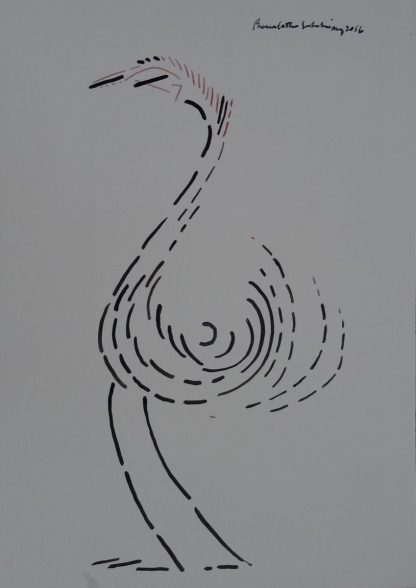 Bird by artist Premalatha Seshadri at Iba Arts and Crafts