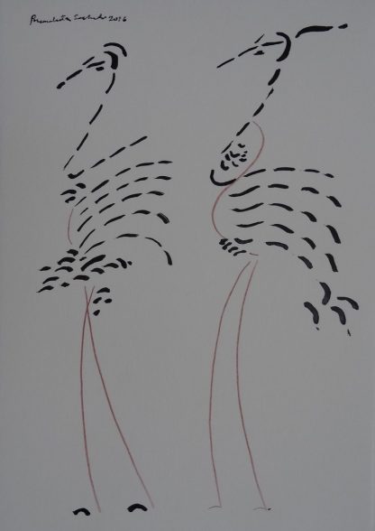 Birds by artist Premalatha Seshadri at Iba Arts and Crafts